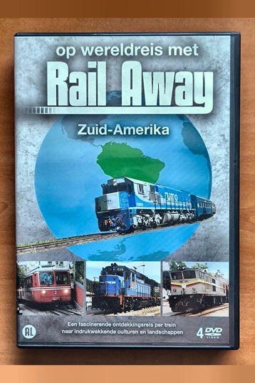 DVD Rail Away: Season 1 Zuid Amerika 1994 Boxset Spoorwegen, Cd's en Dvd's, Dvd's | Tv en Series, Verzenden, Nieuw in verpakking