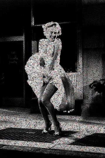 David Law - Crypto Marilyn III - Format XL 50x75