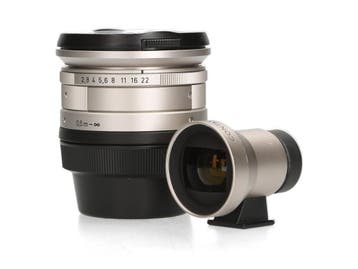 Contax Carl Zeiss 21mm f/2.8 Biogon - Groothoeklens, Audio, Tv en Foto, Fotografie | Lenzen en Objectieven, Ophalen of Verzenden
