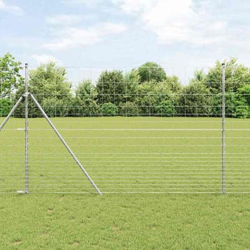 vidaXL Wildhek 1000 x 160 x 0,18 cm IJzer Warm Verzinkt, Verzenden, Nieuw, IJzer