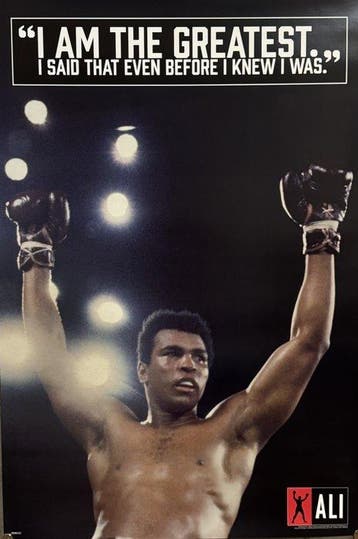 Muhammad Ali - I Am the Greatest | Poster ufficiale ALI