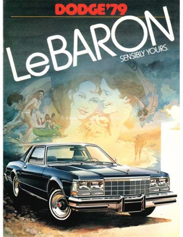 1979 DODGE LEBARON BROCHURE ENGELS, Nieuw, Author