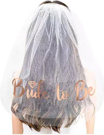 Bride to Be sluiers in 4 kleuren, Verzenden, Nieuw, Versiering, Geboorte of Huwelijk