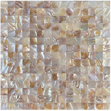 Zelfklevende Mozaïek Tegel - Afimera Mother of Pearl Shell, Ophalen of Verzenden, Nieuw