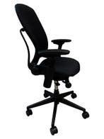 Refurbished Steelcase Leap V2 Office Chair - Black Colour, Verzenden, Zwart, Zo goed als nieuw, Bureaustoel