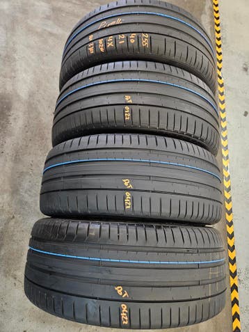 255/40/21 102Y PIRELLI ZOMERBANDEN 5,9MM PROFIEL 4X, Ophalen, Gebruikt, 255 mm, 21 inch
