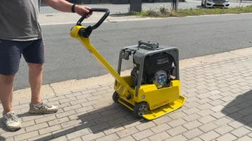 Wacker  DPU 3760 mit E-Start, Ophalen of Verzenden, Gebruikt