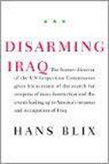 Disarming Iraq, Boeken, Ophalen of Verzenden, Nieuw
