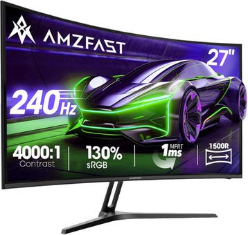 Gaming Monitor - Beeldscherm computer - 27 inch - Curved - 2, Computers en Software, Monitoren, Verzenden, Zo goed als nieuw
