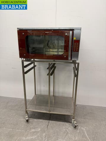 RVS Fri-Jado Heteluchtoven Oven 3 x 60/40 cm 230V Horeca, Ophalen of Verzenden, Gebruikt