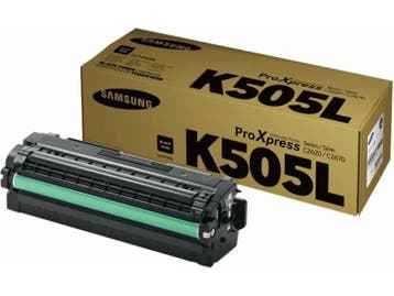 Samsung Tonercartridge CLT-K505L -, Computers en Software, Printers, Verzenden, Nieuw