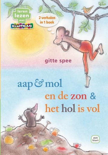 Aap & Mol En De Zon / Het Hol Is Vol | Gitte Spee | Nieuw, Ophalen of Verzenden, Nieuw, Gitte Spee