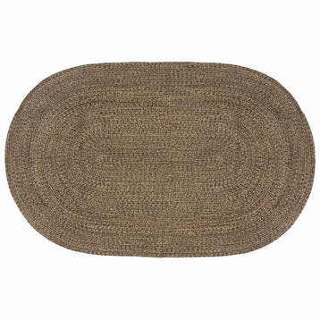 vidaXL Vloerkleden Zwart 205 x 305 cm Jute, Verzenden, Nieuw, Zwart