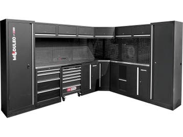 Werkplaatskastsysteem - L-vorm - 3400 x 2720 mm - variant 1, Ophalen of Verzenden