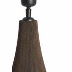 2dekans | Light & Living Tafellamp Trapino Ø13x32 cm - Bruin, Huis en Inrichting, Lampen | Tafellampen, Ophalen of Verzenden, Zo goed als nieuw