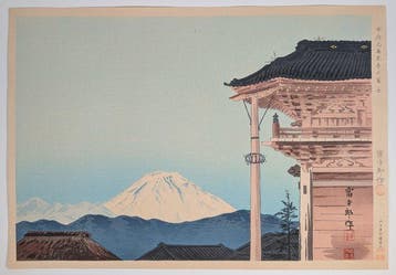 Tokuriki Tomikichir • 36 Uitzichten op de Fuji-berg •