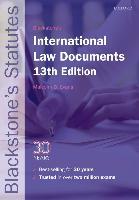 Blackstones International Law Documents, 9780198802747, Boeken, Verzenden, Zo goed als nieuw, HBO
