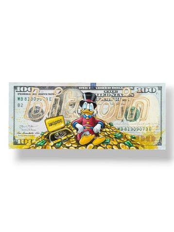 Alan Stefanov (1999) - Bitcoin Fortune 100$ bill
