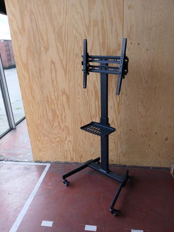 Fromm & Starck TV-Standaard, zwart, 76 x 160 x 79 cm, Ophalen