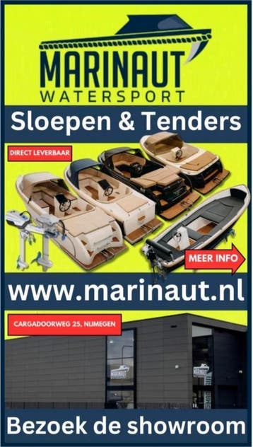 Tenders en Sloepen uit VOORRAAD ! Marinaut, Watersport en Boten, Sloepen, Nieuw, Ophalen of Verzenden, Kussenset, Buitenboordmotor