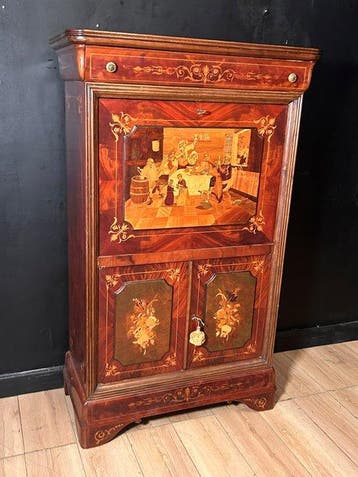 Secrétaire - Hout, Antiek en Kunst