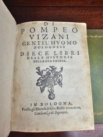 Pompeo Vizani - gentil’huomo bolognese diece libri delle