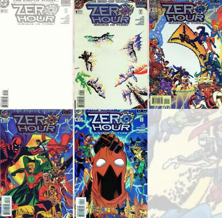 Zero Hour: Crisis in Time Complete Collection (5), Boeken, Strips | Comics, Nieuw, Ophalen of Verzenden