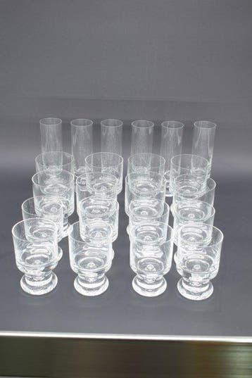 Tapio Wirkkala - Drinkset (22) - Glas - bubbel