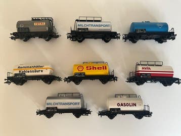 Märklin H0 - Modeltrein goederenwagon (8) - Set van meerdere, Nieuw