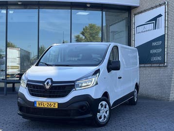 Renault Trafic 2.0 dCi 120 T29 L2H1*NAVI*HAAK*CRUISE*A/C*TEL, Stof, Gebruikt, Euro 6, Renault