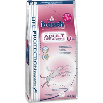 Bosch Adult Life & Care Hondenvoer - 12,5 kg, Verzenden, Hond