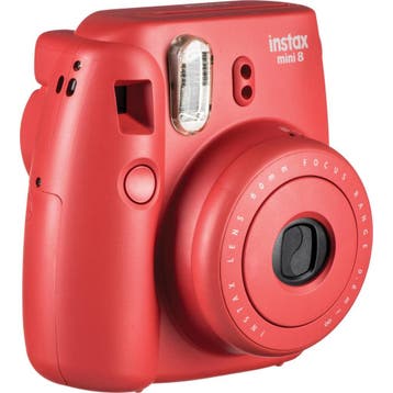 Fujifilm Instax Mini 8 Instant Camera - Rood, Verzenden, Zo goed als nieuw