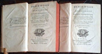 M. Sigaud de La Fond - Description et usage dun cabinet de