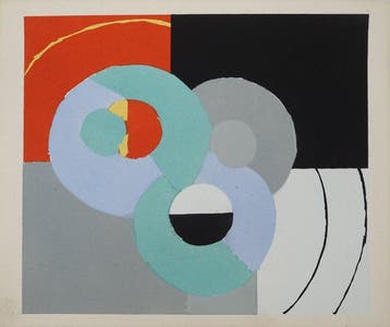 Sonia Delaunay (1885-1979) - Orphisme : Harmonie aux trois