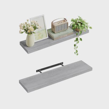 WOLTU Drijvende Wandplank - Stijlvol Hout, Diverse Maten, Ve, Verzenden, Nieuw