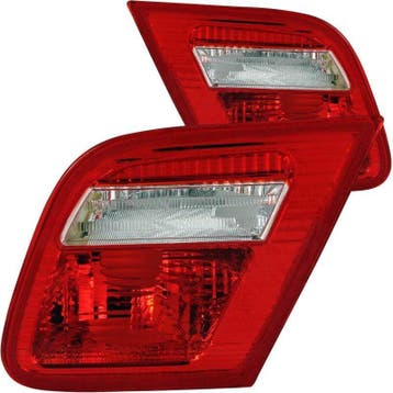 ANZO 2000-2003 BMW 3 Series E46 Taillights Red/Clear - Inner, Ophalen of Verzenden, Nieuw