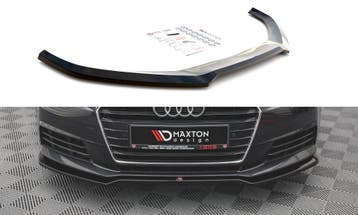 Front Splitter V2 Audi A4 B9 Avant Maxton, Ophalen of Verzenden, Nieuw