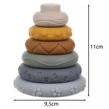 Kruzzel Sensory Blokken met Koala - Multicolor - Voor Mot..., Ophalen of Verzenden, Nieuw