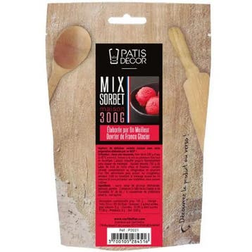 Patis Decor Sorbet Mix 300g, Verzenden, Nieuw