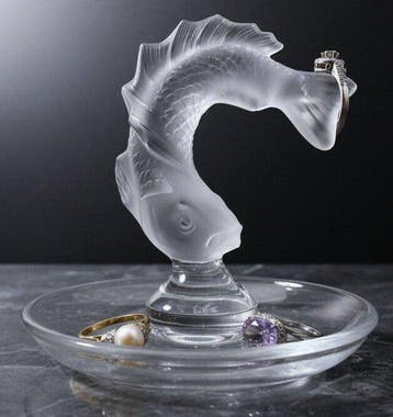 Lalique - René Lalique - Sieradendoos - Carpe - Kristal, Nieuw
