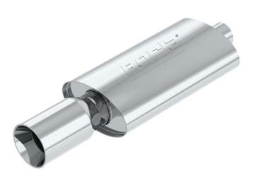 Borla Boomer Muffler Thumper Oval 2-1/4in In 4in Side Round, Ophalen of Verzenden, Nieuw