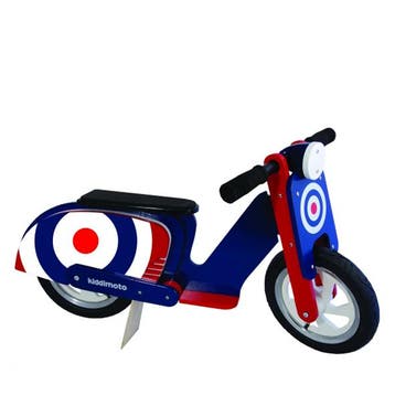 KiddiMoto Scooter Loopfiets Blauw Target (Kinderen), Ophalen of Verzenden, Nieuw
