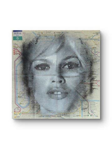 Wawapod (1991) - Bardot sur Plan de Métro Parisien