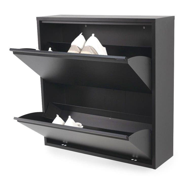 Spinder Design Billy 2 schoenenkast - zwart, Huis en Inrichting, Kasten | Schoenenkasten, Nieuw, Verzenden