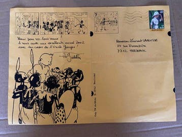 Tintin Wenskaarten en het veilingalbum Tintinomanie - 1996, Nieuw
