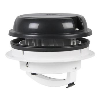 MaxxFan Dome Zwart LED, Caravans en Kamperen, Ophalen of Verzenden, Nieuw