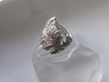 Zilver - Ring - Art Deco-stijl