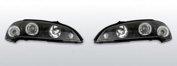 Koplampen geschikt voor Opel  Tigra A  Halo Rims zwart, Auto-onderdelen, Verlichting, Verzenden, Nieuw, Opel