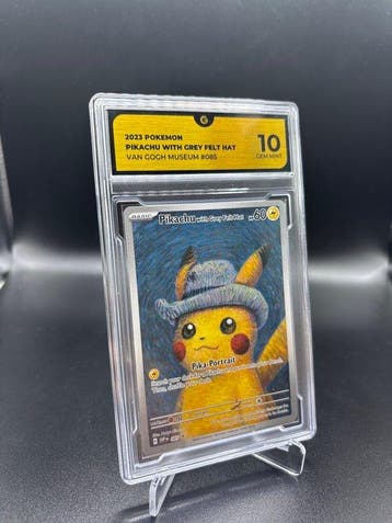 Pokémon - 1 Graded card - Pikachu with Grey Felt Hat 085 -, Nieuw