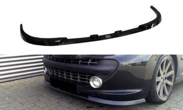 Voorspoiler Peugeot 207 Maxton Design glans zwart preface, Ophalen of Verzenden, Nieuw